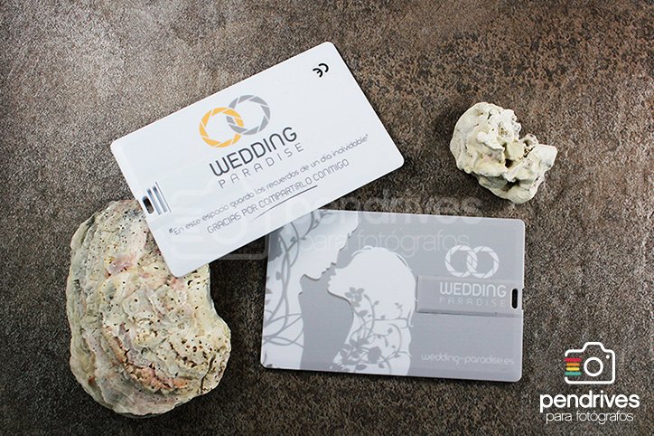 Wedding Paradise Clé USB Credit Card 001